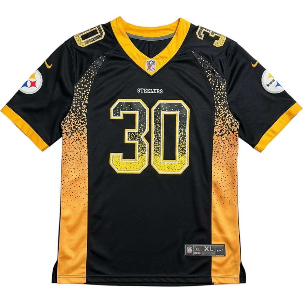 NFL Pittsburgh Steelers James Conner 30 Color Rush Jersey Mens XL Black
